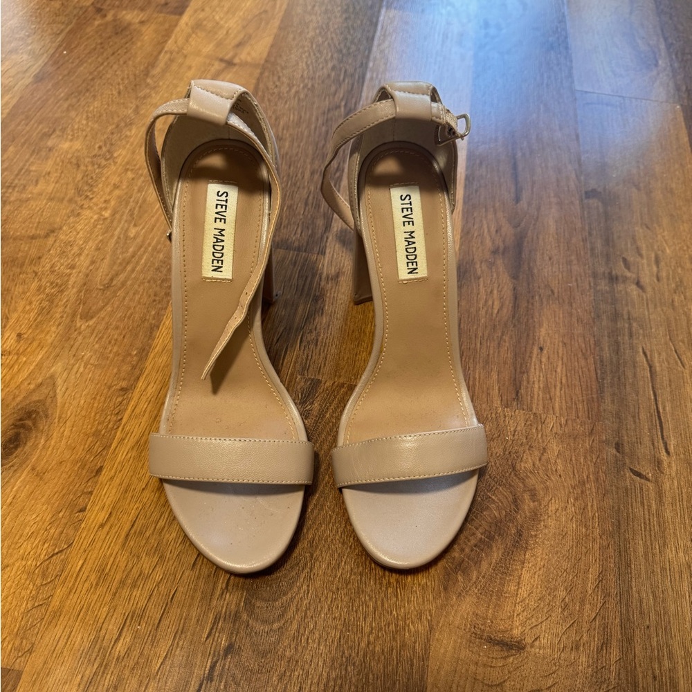Steve Madden Nude Heeled Sandals